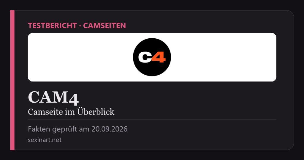 CAM4: Titelgrafik mit Prüfdatum