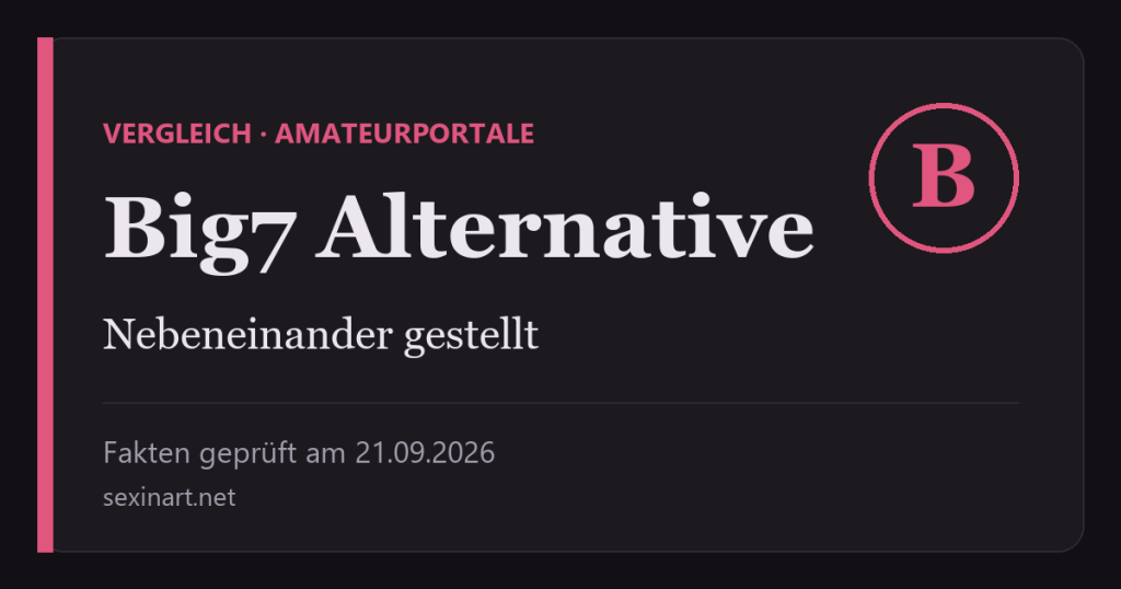 Big7 Alternative: Titelgrafik mit Prüfdatum