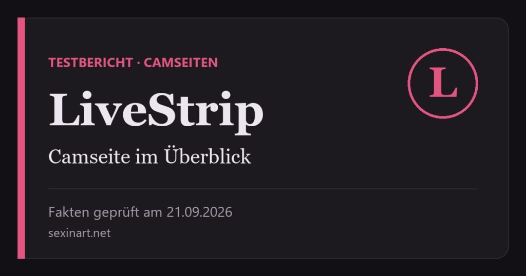 LiveStrip Testbericht: Titelgrafik mit Prüfdatum