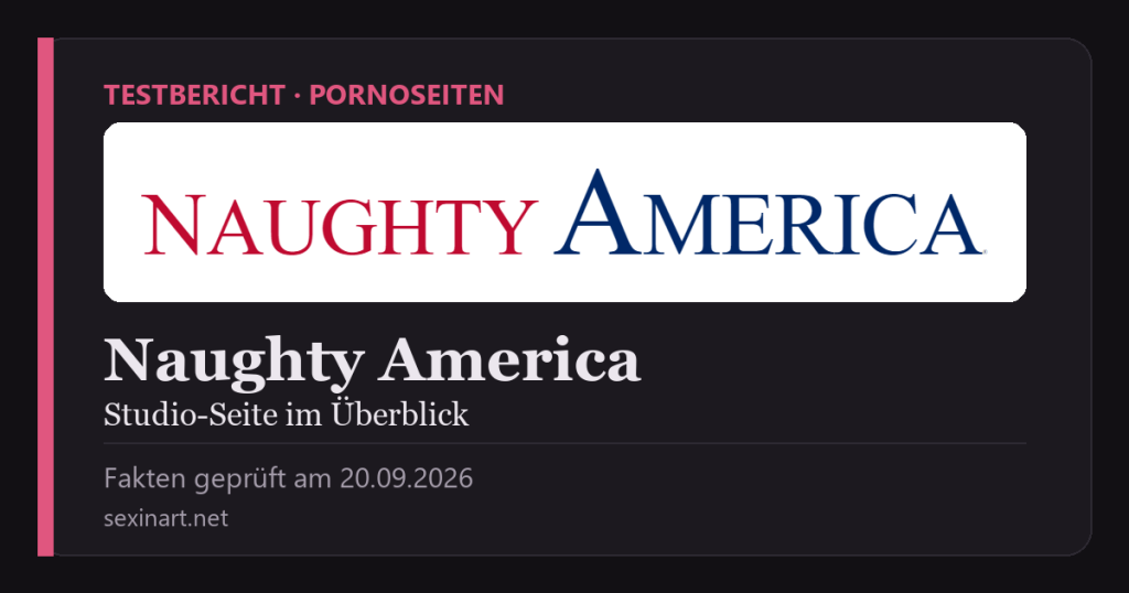 Naughty America: Titelgrafik mit Prüfdatum