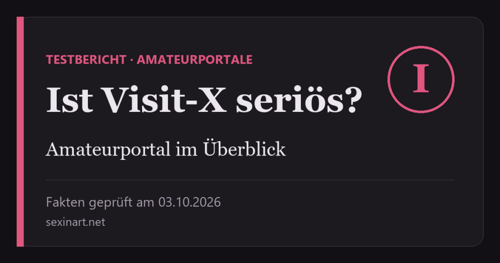 Ist Visit-X seriös? Betreiber, VXCoins und VIP Club im Check: Titelgrafik mit Prüfdatum