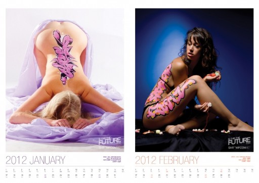 2012 ‘Graffiti-on-Girls’ International Calendar