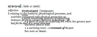 Sexual Remnants